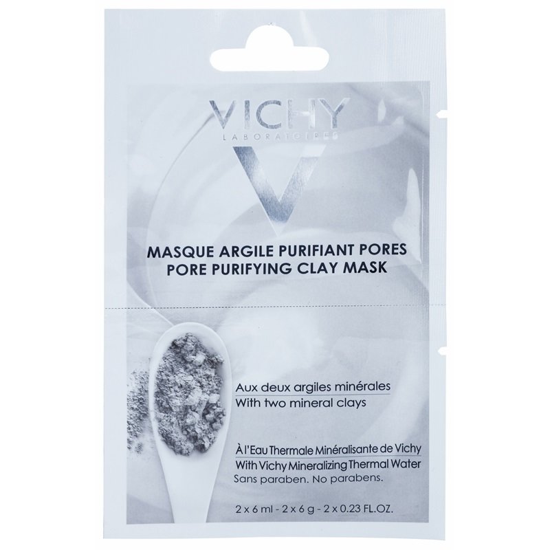 Mask with clay from Vichy