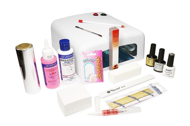 Tools for manicure gel polish Tools for manicure gel polish