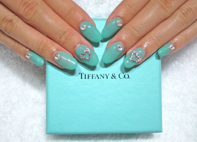 Tiffany Turquoise Nail Art Tiffany Birch Gel Polish
