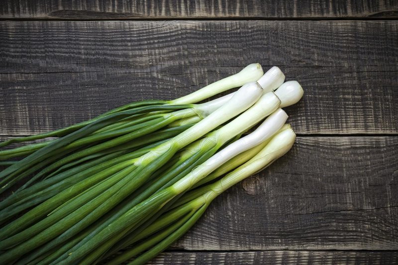 Green onions have an effective effect on hair growth and their structure