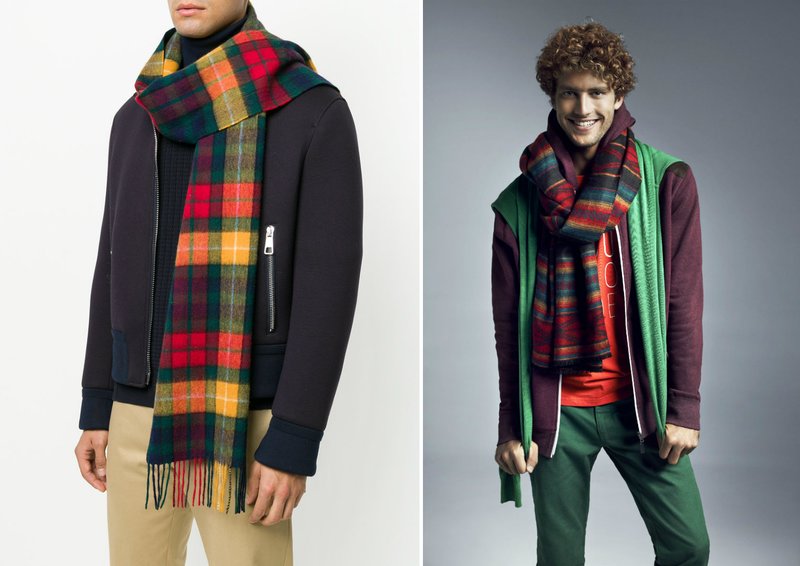 Stylish men's scarf Stylish men's scarf