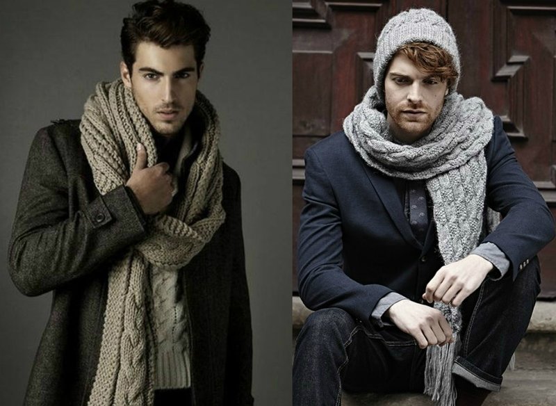 Long scarves for men Long scarves for men