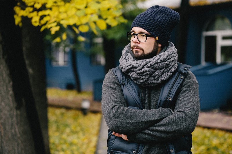 Warm male snood Warm male snood