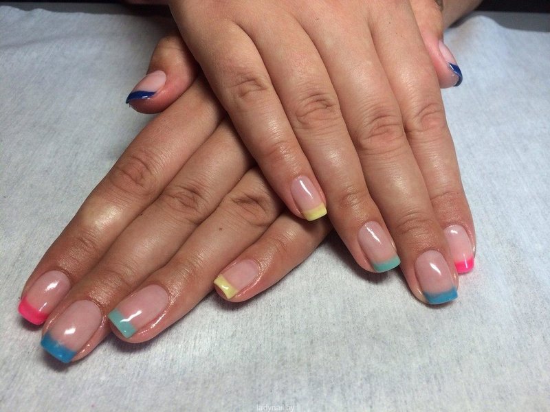 Color jacket on each finger Color jacket