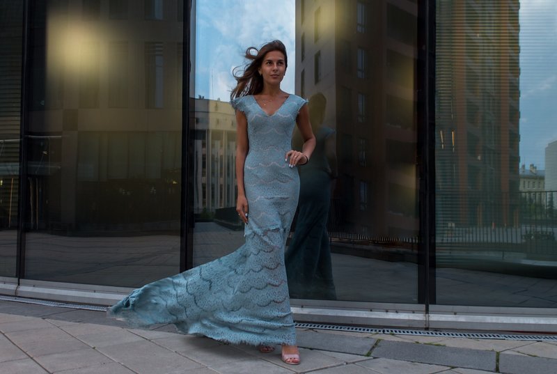 Lace Mint Dress Lace Mint Dress