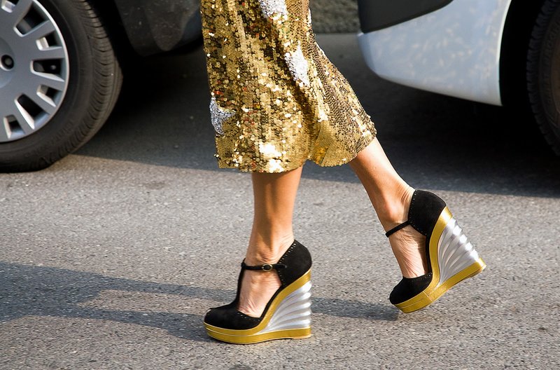 An interesting model of shoes An interesting model of shoes