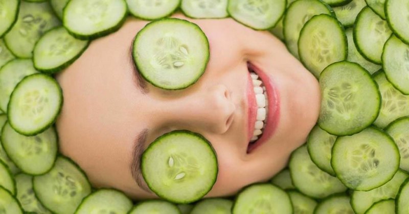 Cucumber mask Cucumber mask