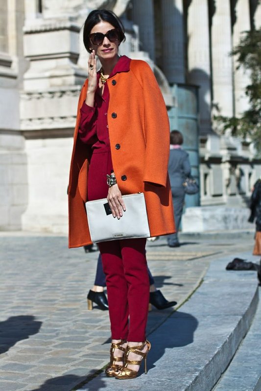 Orange coat Orange coat