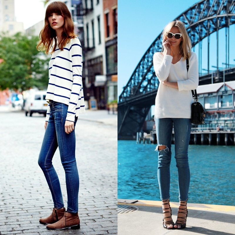 Beautiful women's skinny jeans Beautiful women's skinny jeans