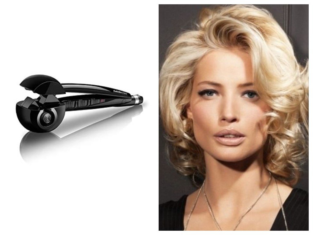 Hair wrap with Babyliss Pro Perfect Curl Babyliss Pro Perfect Curl